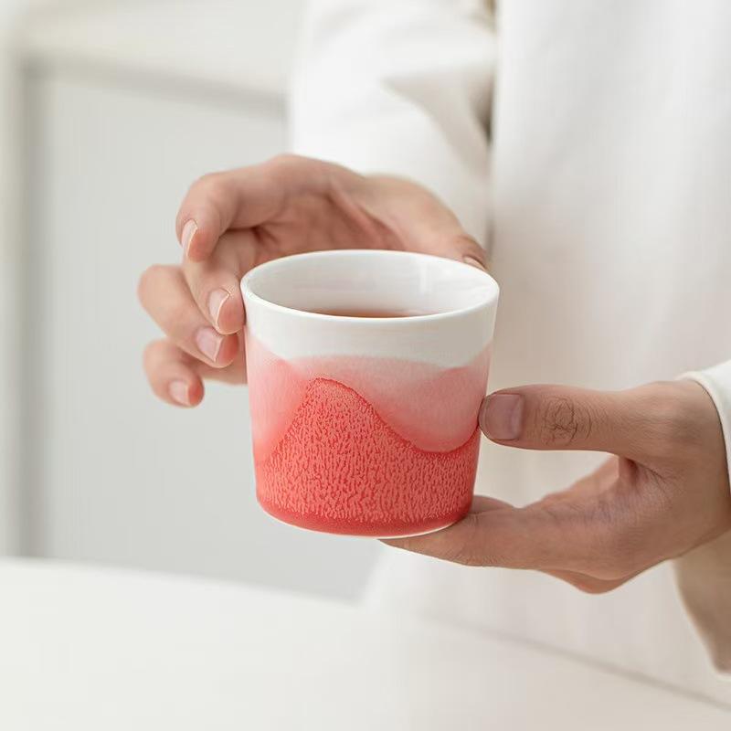 Dingguochao merchandise tea cup ceramic master cup gift box set kung fu tea set tea cup holiday business souvenir