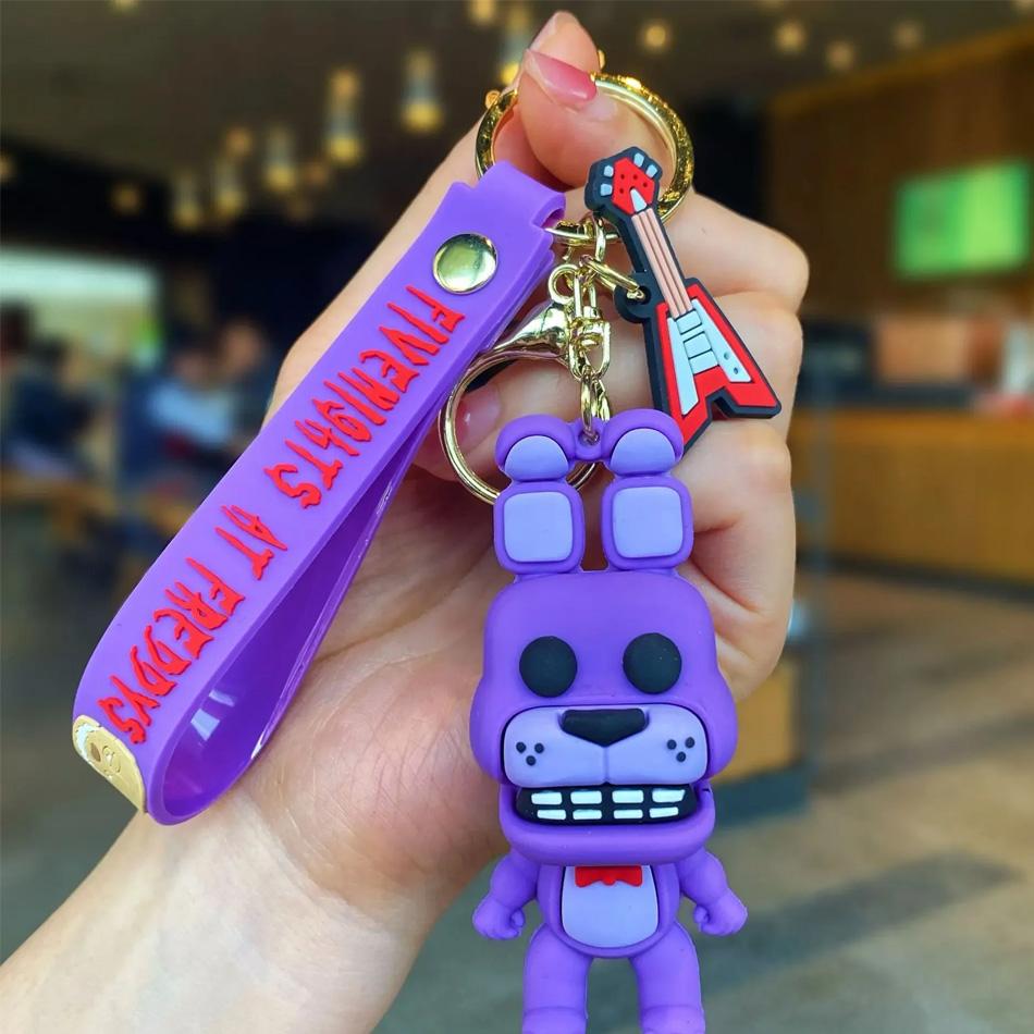 Мультяшная Игровая Фигурка Действия FNAF Медведь Фредди Фазбер Плюшевая Игрушка Брелок Пять Ночей с Фредди В Подарок Красивый Дизайн