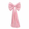 Bow 50x38cm Giant Bow Wall Backdrop Pink Iridescent Wine Red B Ribbon Wall Decoration Large Velvet Champagne Color