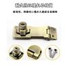 Sliding Door Lock, Key, Aftermarket Drawer Lock, Latch Lock, Auxiliary Lock for Interior Doors, Key, Aftermarket Screw Lock, Security Lock, Auxiliary