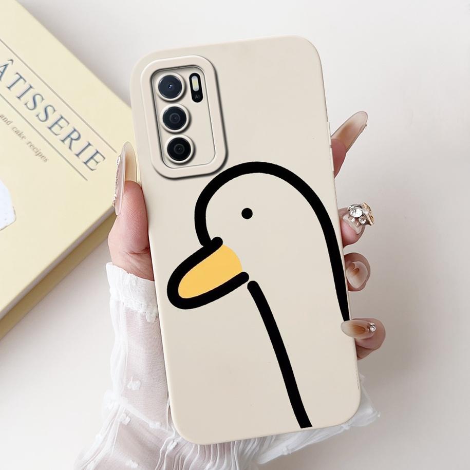 For OPPO A16 Case CPH2269 Shockproof Cover Popular Flower Matte Coque For OPPO A16S A54S CPH2271 CPH2273 Phone Cover A 16 S Capa