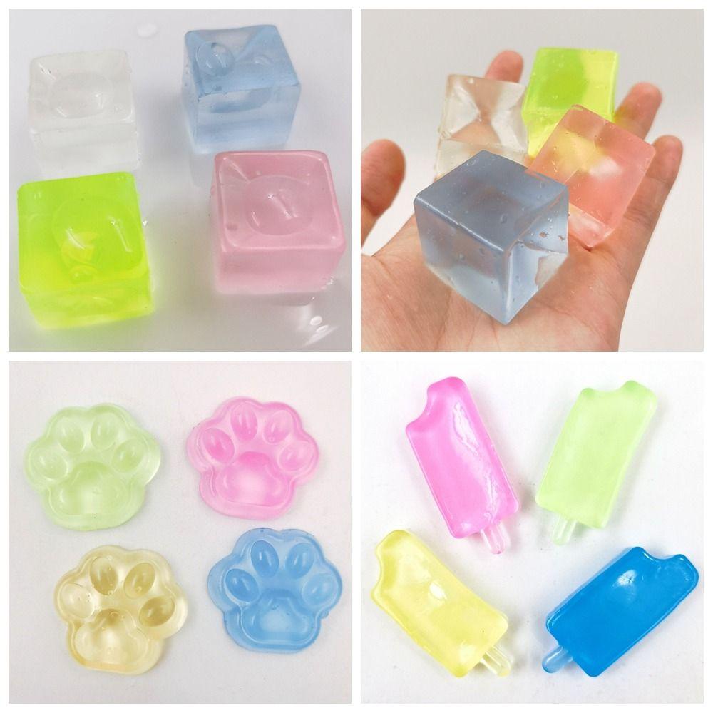 Cat Paw Ice Cube Balls Toy Ice Cube Cube Release Toys Ice Block Squeeze Toy Birthday Toys