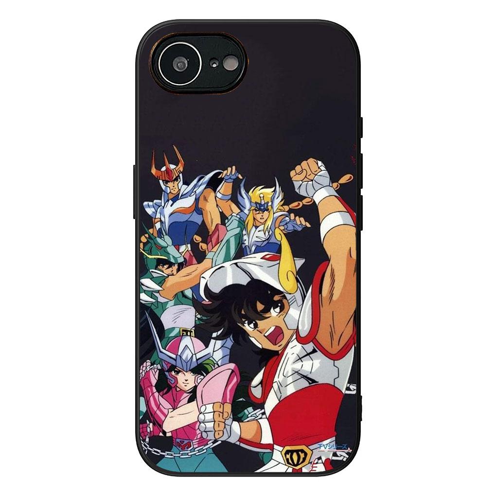 Lovely Saint Cartoon Seiya Phone Cover for Motorola Moto E13 E20 E32 E22 G22 G23 G32 G60 G72 G7 G8 G82 G9 Plus Power Case
