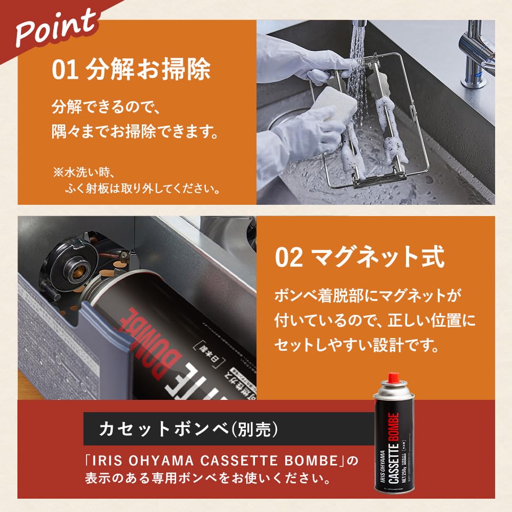 Кассетная плита Iris Ohyama Робатаяки для домашнего использования Якитори Хамаяки Гриль Хамаяки на древесном угле IGC-R1-H