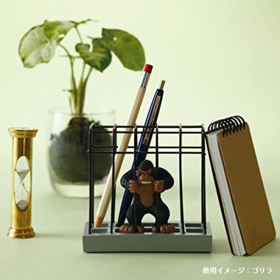 Seto Craft Gorilla Stationery Stand SR-3041-150, Height Approx. 10.5cm