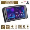 Volvo S80 1998-2006 uchun Android avtomobil radiosi Multimedia pleer bosh qurilma stereo GPS navigatsiya BT WIFI 1+16GB