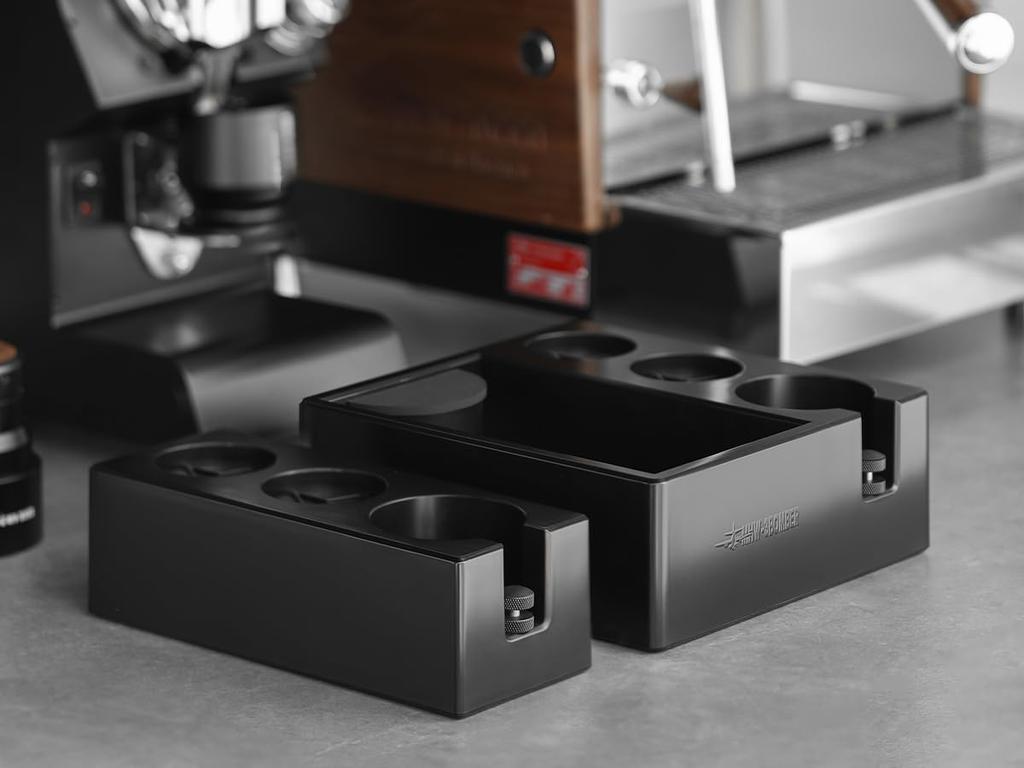 MHW-3BOMBER Espresso Tamper Mat, 51-58mm, Multi-Function Tamper Stand, ABS Coffee Tamper Mat, Coffee Supplies (51535458mm) CH5528-OS