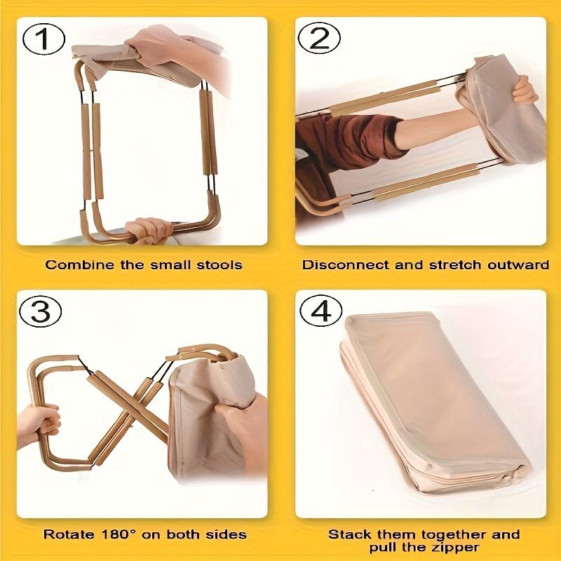 Портативный складной табурет-карандаш для пикника на открытом воздухе, маленький складной табурет для кемпинга и рыбалки