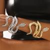 Heavy Industry Metal Irregular Winding Serpentine Opening Bracelet Light Luxury Niche Premium Delicate Bracelet