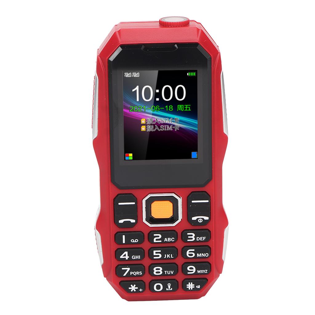 W2021 1.8 Inch Senior Cell Phone 5800mAh Mini Three Proof Mobile Phone with Large Horn for Elderly