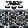 Car Sticker 4Pcs 56+60mm Car Styling Mustang Emblem Badge Wheel Center Hub Cap For Ford Focus Fiesta Mondeo Fusion Explorer Esca