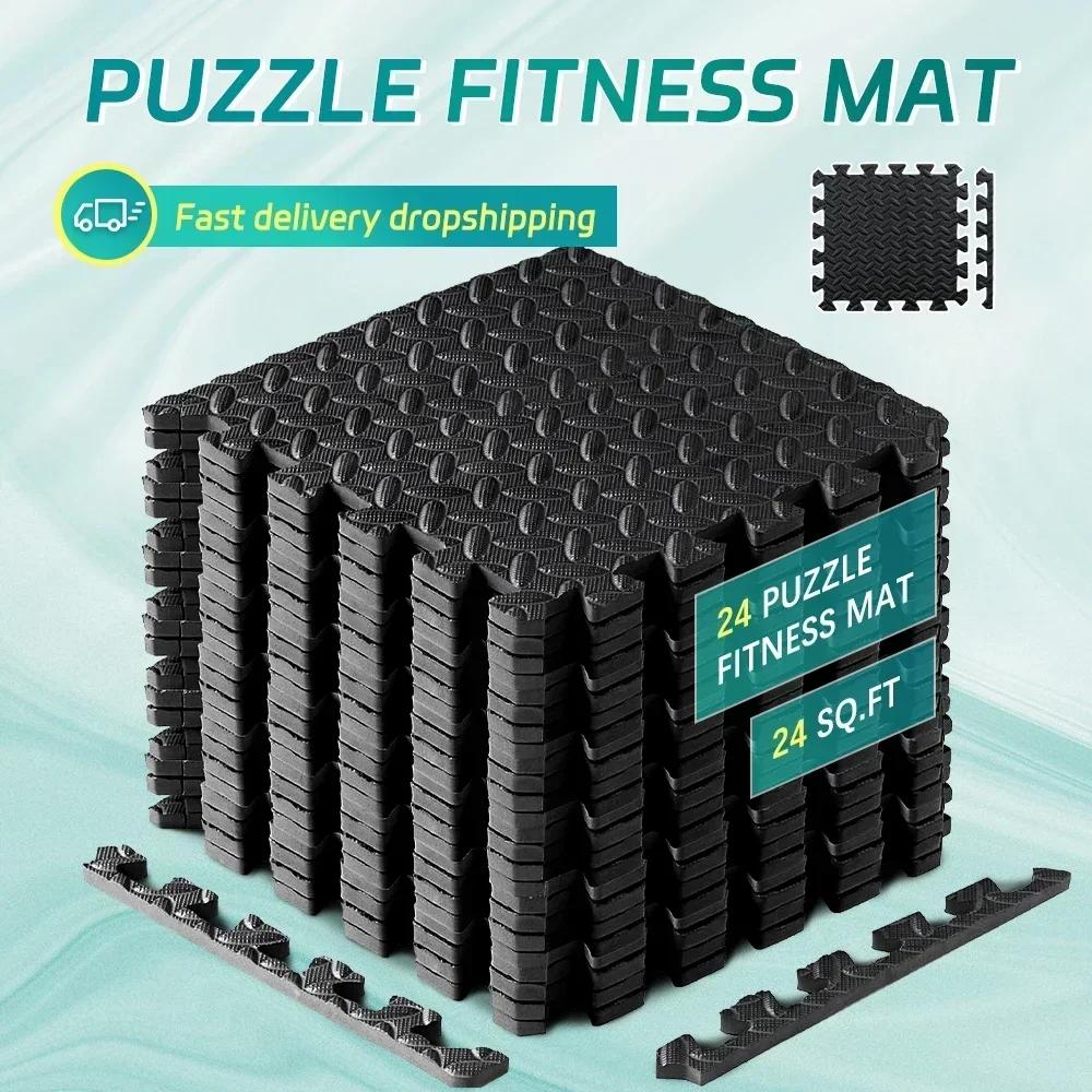 Eva Foam Mat Anti-Slip Mat Home Rug Gym Puzzle Exercise Floor Mat Baby Foam Play Interlocking Floor Mat for Home Workout