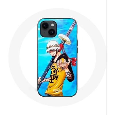 Coque - Maniacase - Iphone 14 - One Piece Manga - Souple - Noir