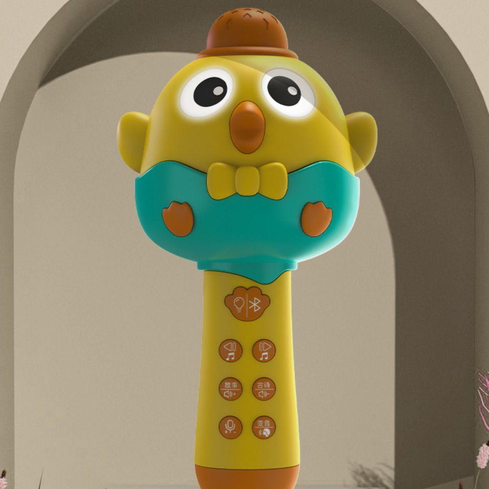 ABS Беспроводной Bluetooth Микрофон Ручной Детский Микрофон для Караоке Детский Подарок