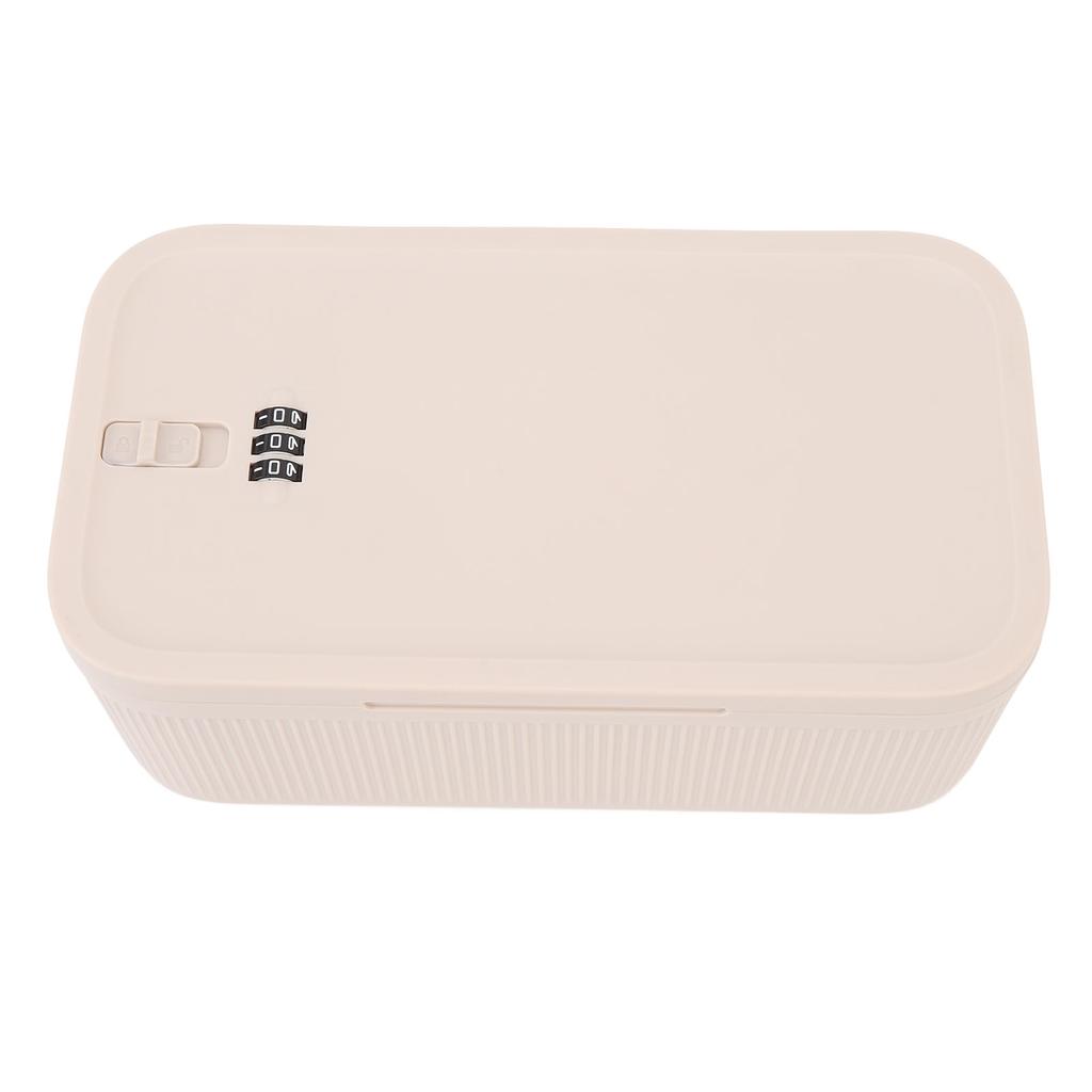 Портативный Маленький Сейф Кодовый Сейф Персональный Дорожный Защищенный Сейф с Паролем для Общежития Путешествий Дома Офиса