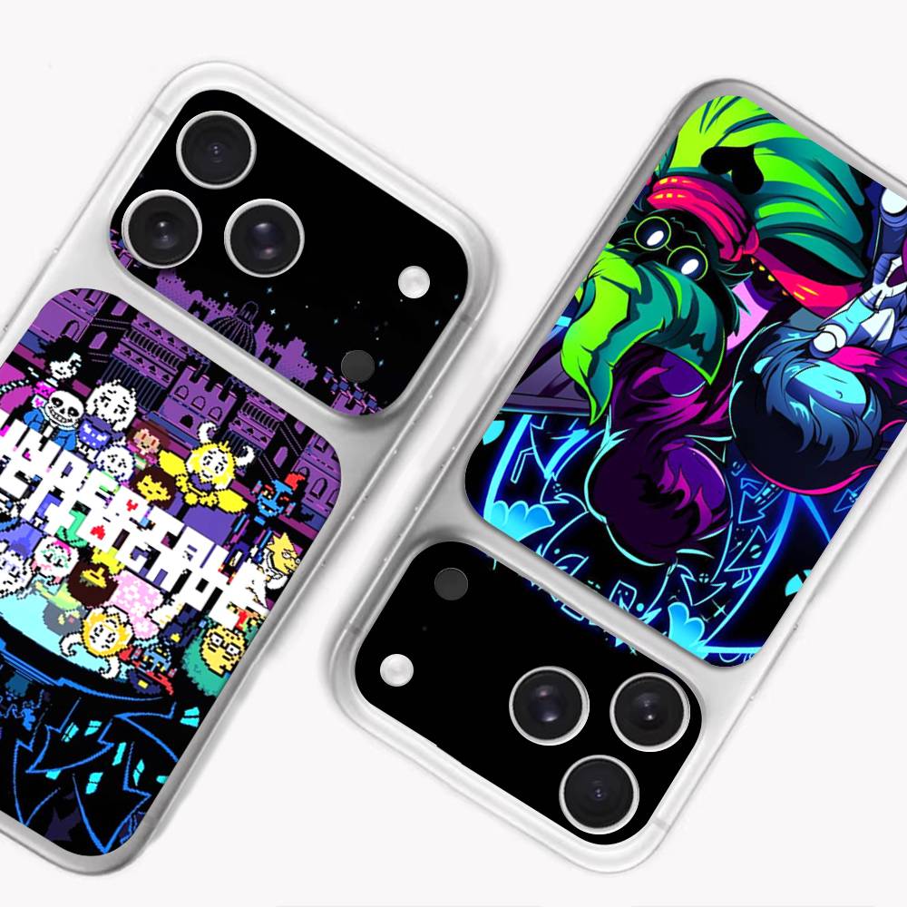 Наклейка-скин на заднюю панель iPhone 17 Pro / 17 Pro Max с персонажем Ральзеем из Deltarune