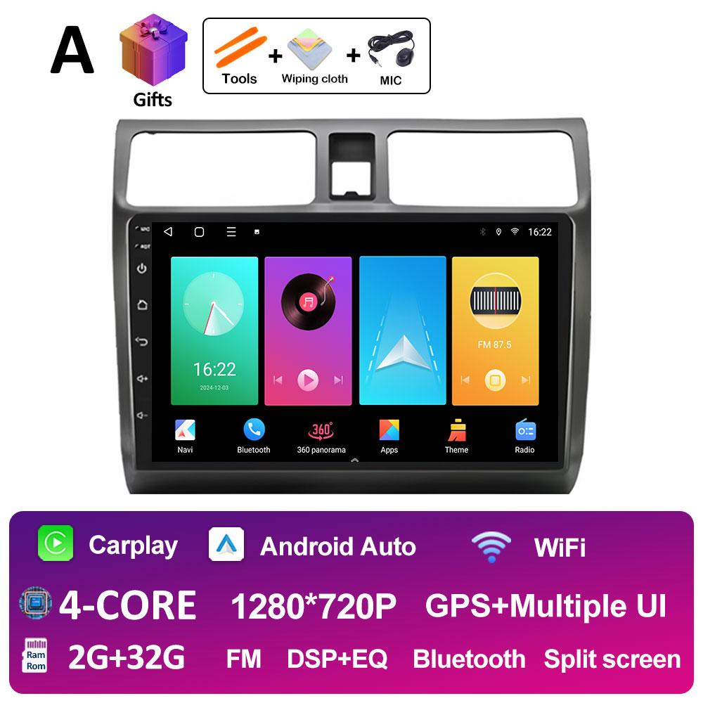 Для Suzuki Swift 2003 2004 2005 2006 - 2010 Android Intelligent System Wireless Carplay DSP Stereo Autoradio Auto Tools No 2 din