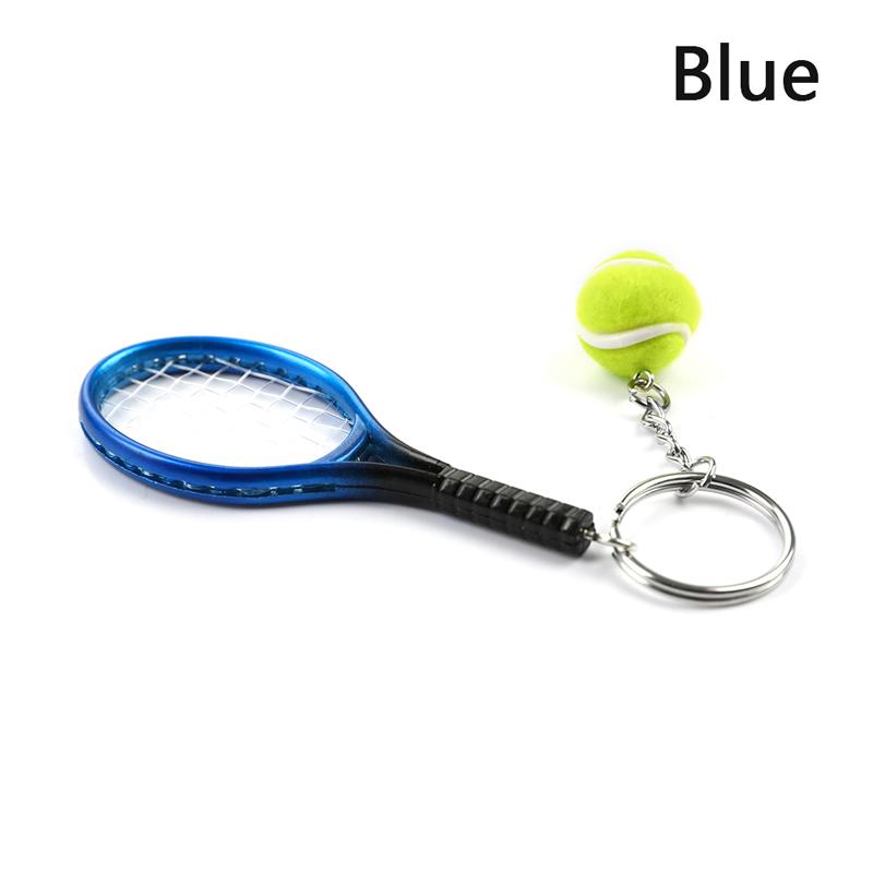 Милая спортивная мини-теннисная ракетка, кулон, брелок для ключей, аксессуары, подарки