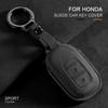 Умный чехол-брелок для автомобиля для Honda Civic 11-го поколения Ve-1 Accord Accord Vezel Pilot Freed Crv Замшевый ключ Автоаксессуары
