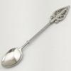 Jam Spoon Heat Resistant Hollow Out Multifunctional No Odor Comfortable Grip Dinning Vintage Flower Carving