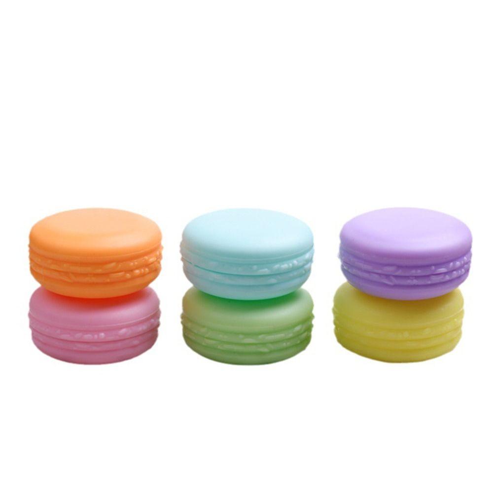 Refillable Cream Box Colourful Macaron Dispense Jar Empty Lip Film Jars Travel