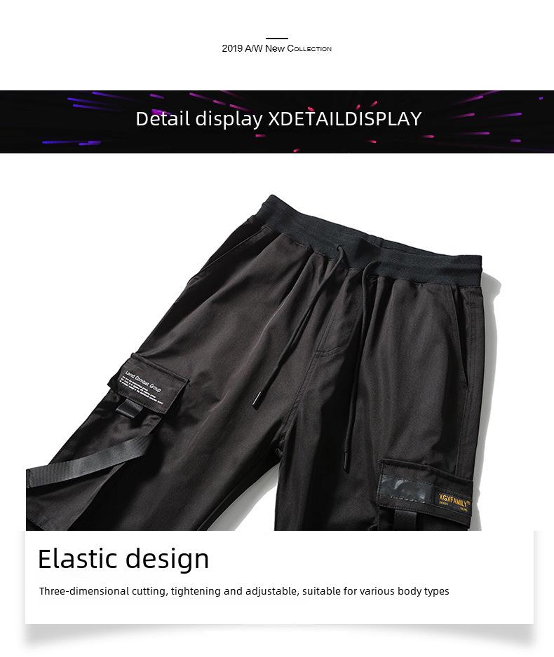 Black Warrior Tactical Men's Slim-Fit Casual Overalls