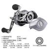 Baitcasting Reel 11+1BB 6.3:1 Left/Right Hand Fishing Reel Bass Fishing Good Drag Performance Reel