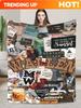 Персонализированный мягкий фланелевый плед Morgan Merch Wallen, 1 шт., подходит для дивана, кровати, гостиной, путешествий, офиса,