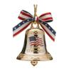 США 250-летний юбилей Колокольчик Памятный Патриотический Рождественская Елка Подвесной Колокольчик Украшение Праздничный Подвес для Вечеринки