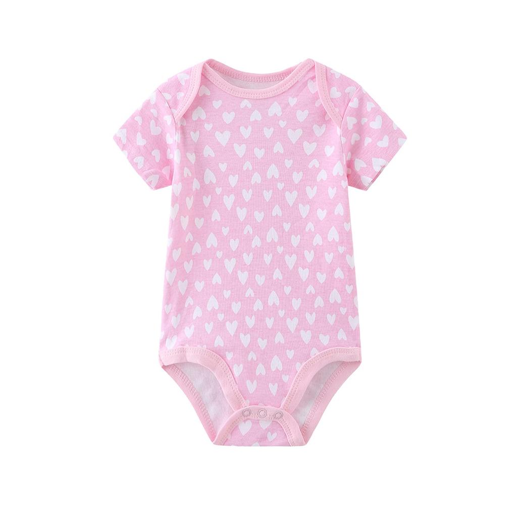 MAMIMAKA Детский комбинезон с коротким рукавом, цельный, одежда для новорожденных, мальчиков, девочек, 5 месяцев, шт.-5200, 6-9