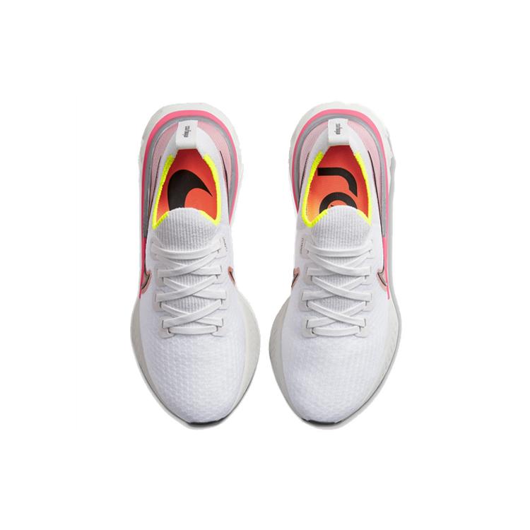 Nike Женские кроссовки Nike React Infinity Run Platinum Pink Orange CD4372-004