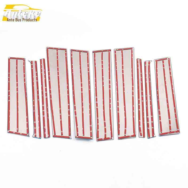CS75 Car Window Decorative Patch Stainless Steel Anti-Scratch Bright Trim