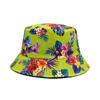 New Arrival Summer Sun Protect Woman Man Unisex Reversible Printed Cactus Bucket Hat