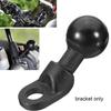 Motorcycle Angled Base W/ 10mm Hole 1'' Ball Head Adapter For Garmin GPS Work Mounts for RAM Fo W4P3