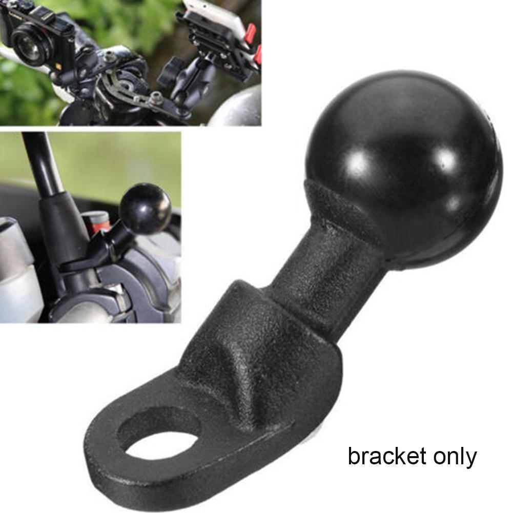 Motorcycle Angled Base W/ 10mm Hole 1'' Ball Head Adapter For Garmin GPS Work Mounts for RAM Fo W4P3
