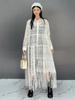 Loose Hollow Out Tassel Dress GYX1014