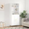 VidaXL Highboard White 69.5x34x180 Cm Engineered Wood 3189941