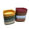 Solid Feeding Silicone Dinnerware Food Grade Silicone Baby Bowl Children Dishes  for Kids