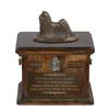 Shih Tzu, Chrysanthemum Dog I – Urn for dog ashes, urn with a statuette | Art-Dog