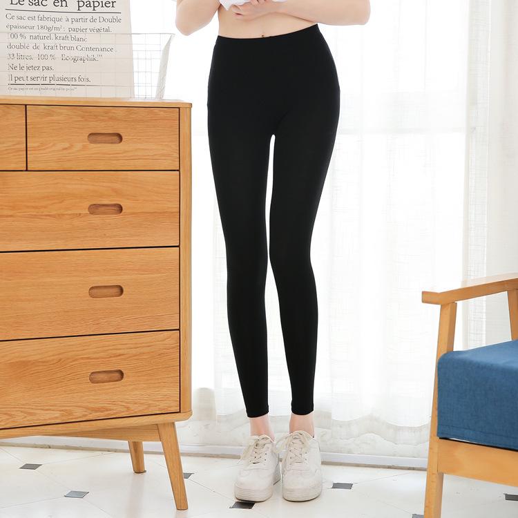 Женские леггинсы из модала Slim: Летние девятиочковые и осенние семиочковые варианты