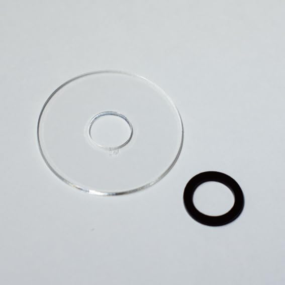 Сменная прозрачная крышка Nishida Kosakusha для серии TIMEMORE C5, прозрачная сменная крышка для TIMEMORE Chestnuts (чистый)