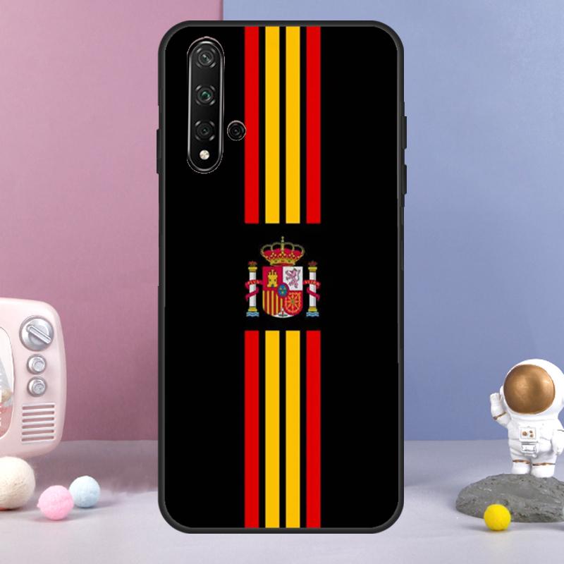 Spain Flag For Huawei Nova 7i 8i 11i 12i 12s Y73 Y70 Y90 Y60 Y72 Y61 Y91 9 10 SE P30 Pro P40 Lite Case