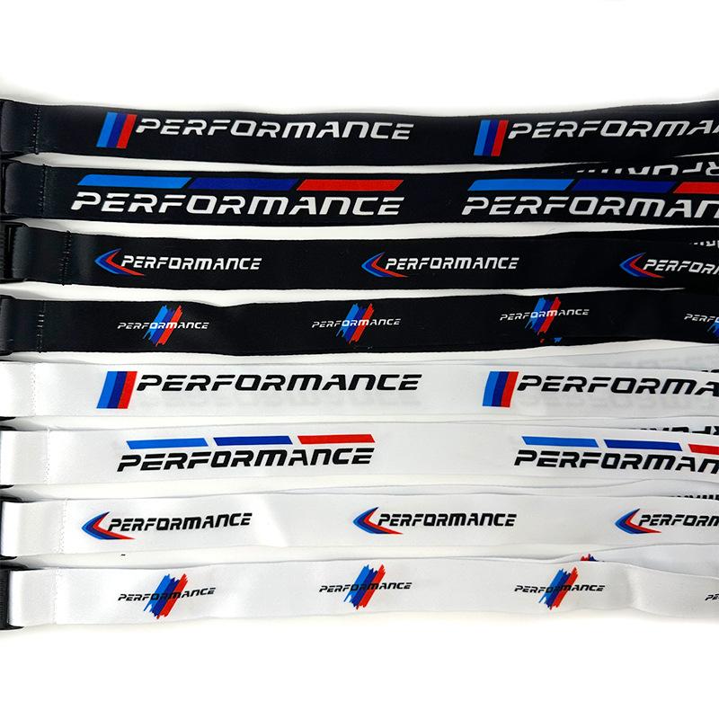 BBKP7 Stickers Car Modification Lanyard Phone Work ID Card Neck Strap for BMW M Performance 1 3 4 5 6 7 Series X1 X3 X4 X5 X6 F30 F10