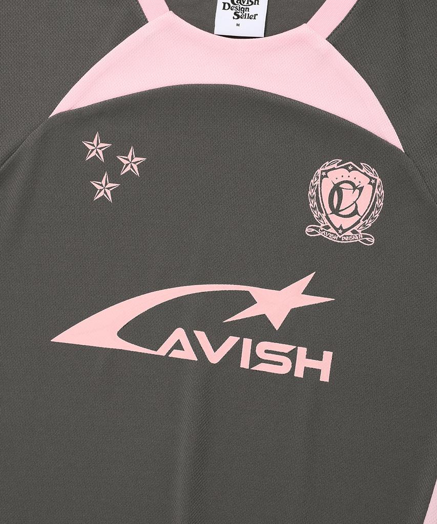 CAVISH Authentic Ss Jersey Charcoal(Cv2Fmft513A)