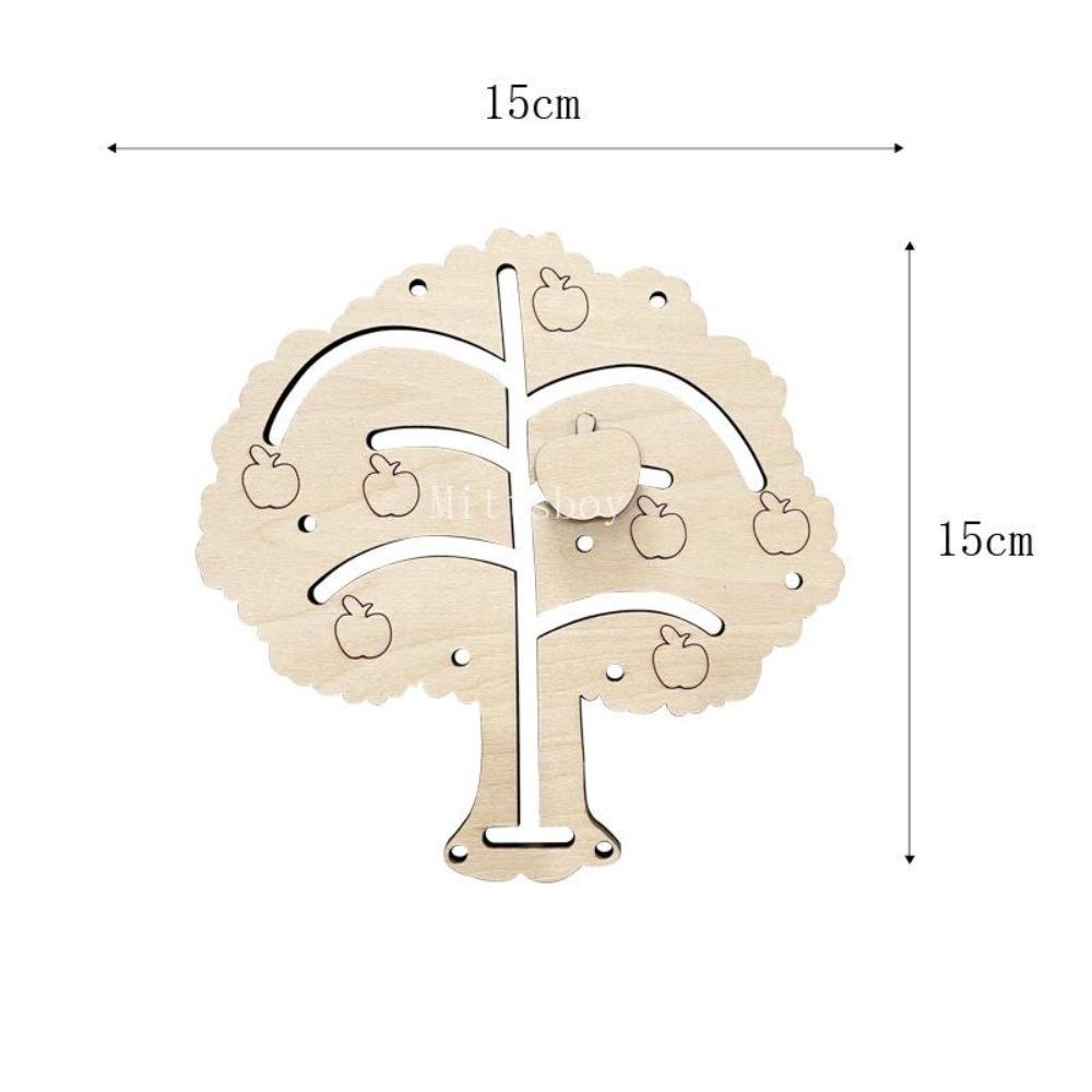 Монтессори Бизиборд Сделай сам Деревянные Аксессуары Ранний Счет на Шариках Бульдозер Замок Вертолет Развивающая Игрушка Для Детей Подарки