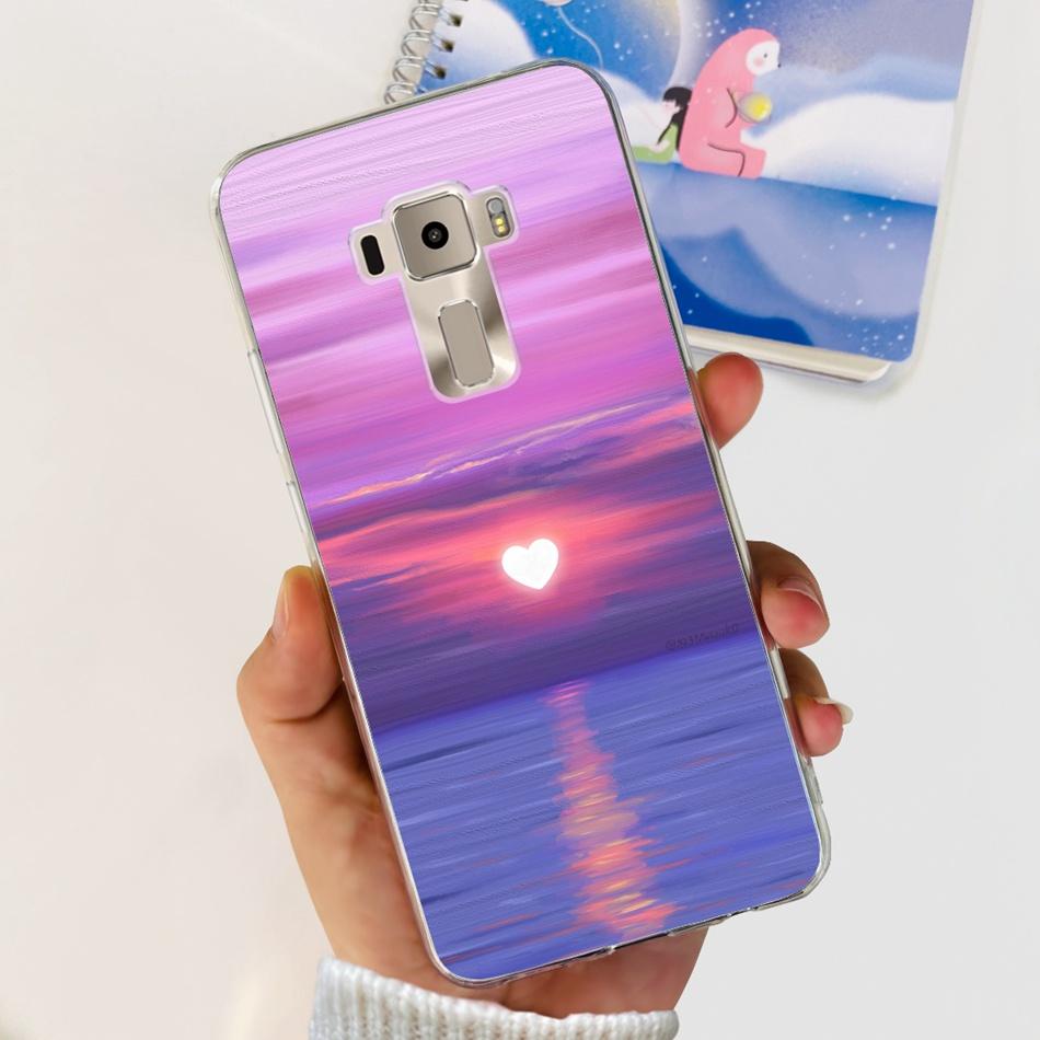Чехол для Asus ZenFone 3 ZE520KL ZA520KL Asus ZenFone3 Z017D Z017DA Z017DB 5.2" Модный Мягкий Силиконовый TPU Задняя Крышка Телефона