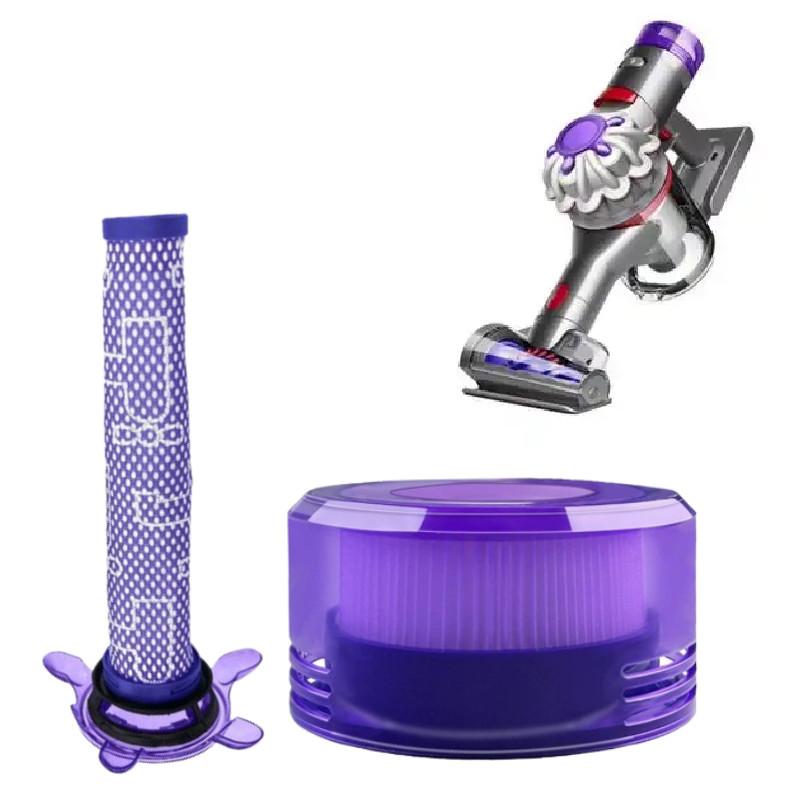 Для Dyson V8 Focus Комплект сменных пред- и постфильтров для матраса для домашней уборки