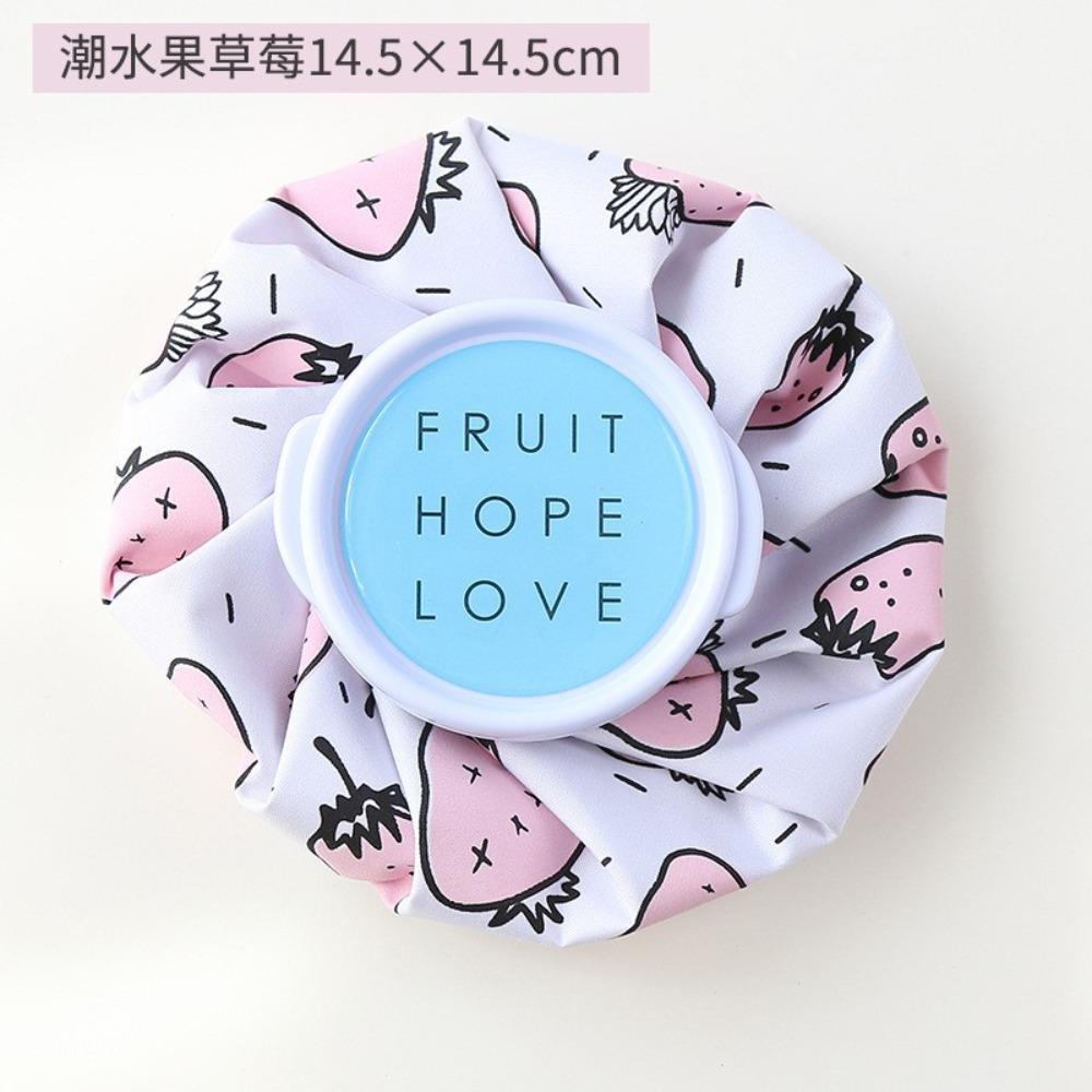 Мультяшный пакет со льдом из ткани, заполняющий воду, многоразовые симпатичные пакеты для холодной и горячей терапии, физиотерапевтические упражнения, физический охлаждающий пакет со льдом