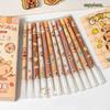12PCS Aesthetic Panda Erasable Pen Kawaii Student Gel Pen INS Capybara Erasable Pen Writing Supply