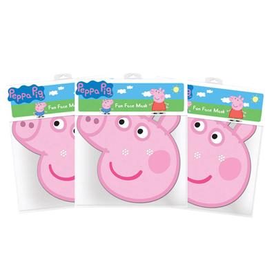 Картонные маски Peppa Pig 3 шт.